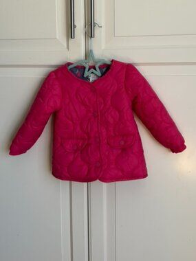 🩷❄️ Aspen Kids Quilted Puffer Jacket – Pink – Size 24M ❄️🩷
